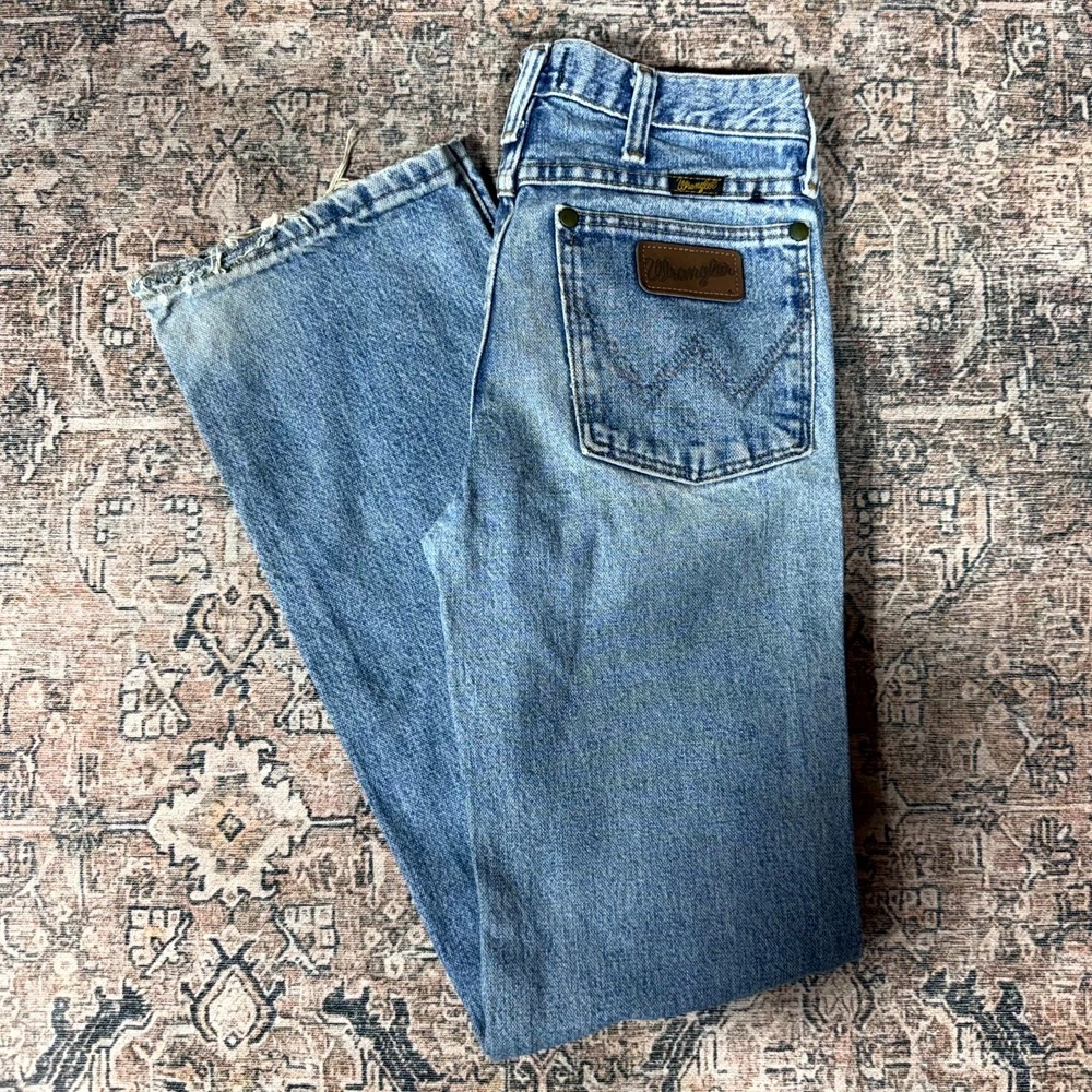 Wrangler Light Blue Boot Cut Jeans